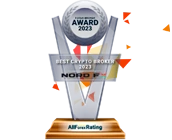 AllForexRating Awards奖项 最佳加密货币经纪商 